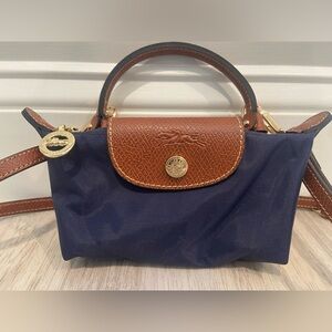 Longchamp Le Pliage Original Pouch with Handle (Mini) NWT